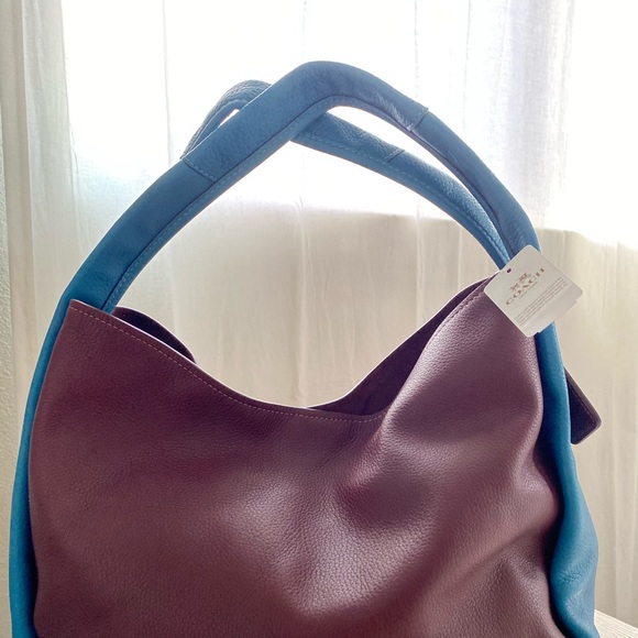 Coach Women's Goldenrod Bandit Hobo 39 - Picture 2 of 11